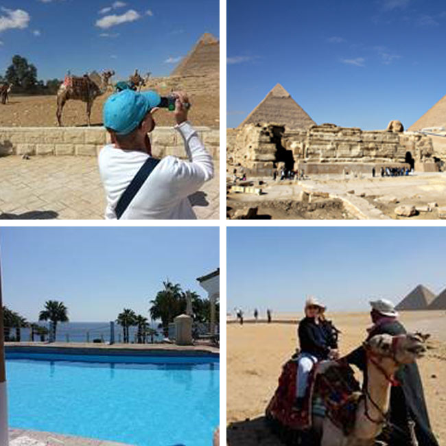Marie, Hassan, Carol & Mary in Egypt - Travelive Reviews