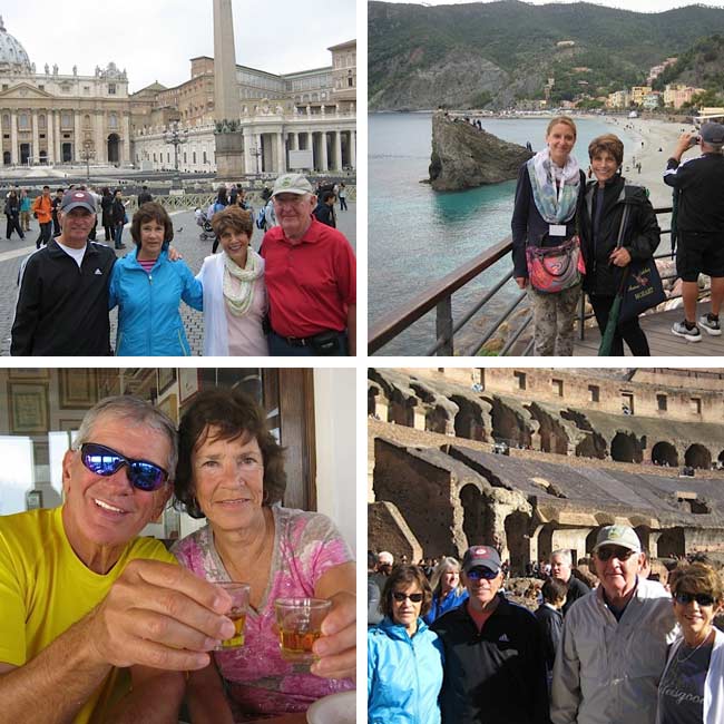 Greg, Merinda, Ann & Ron in Italy - Travelive Reviews