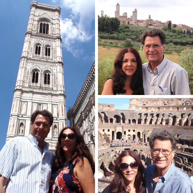 Tina & Gregory in Italy - Travel Reviews