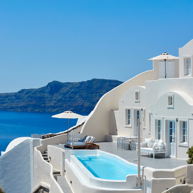 Canaves Oia Villa in Santorini - Luxury Travel Services by Travelive