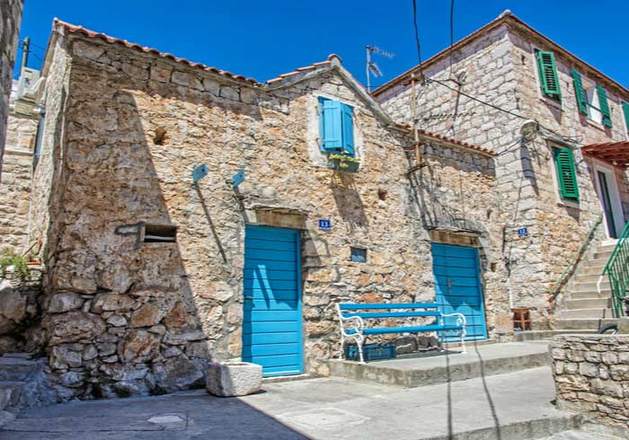 Traditional village on island Solta - Romantic Croatian honeymoon, Travelive