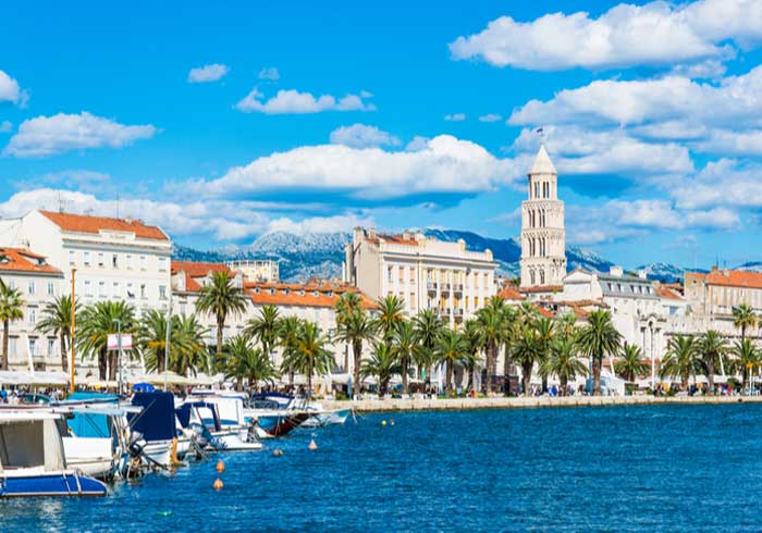 Split view from Matejuska - Romantic Croatia Honeymoon package by Travelive