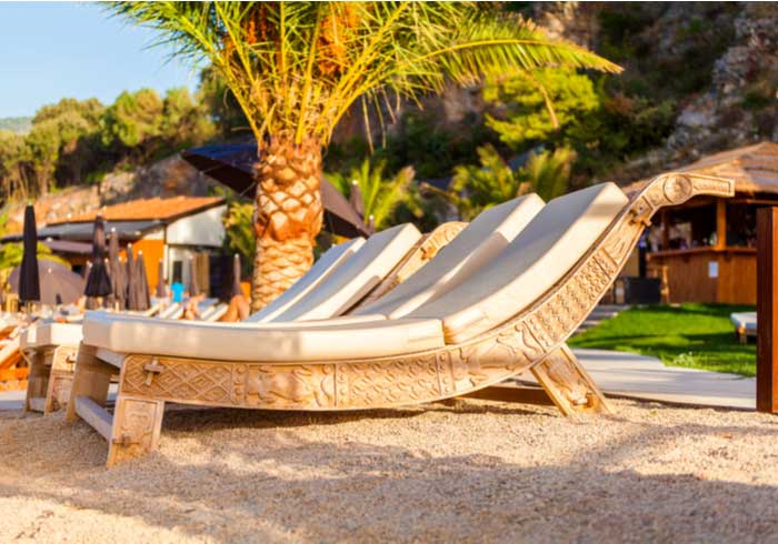 Beach club in Dubrovnik - Romantic honeymoon package created by Travelive