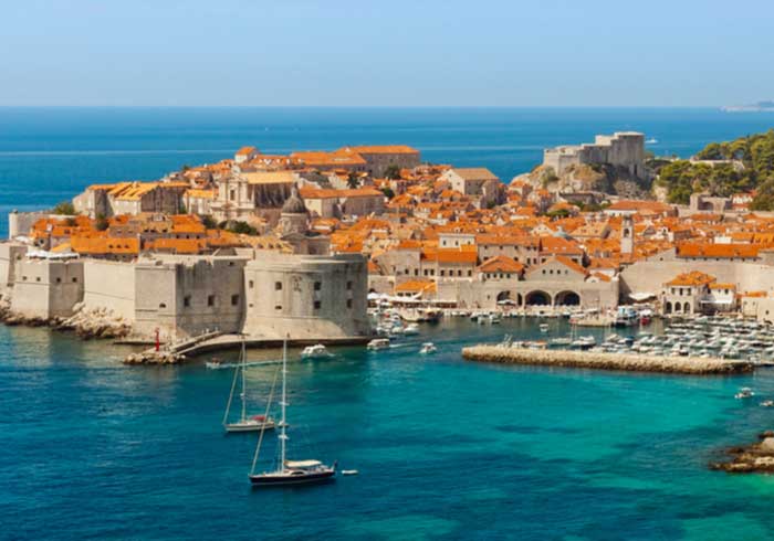 Dubrovnik panorama - Luxury honeymoon in Croatia created by Travelive