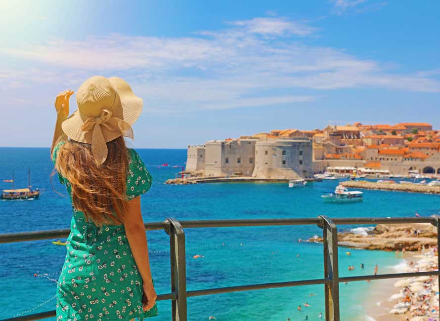 Dubrovnik view of the city – Croatia Vacation Packages by Travelive