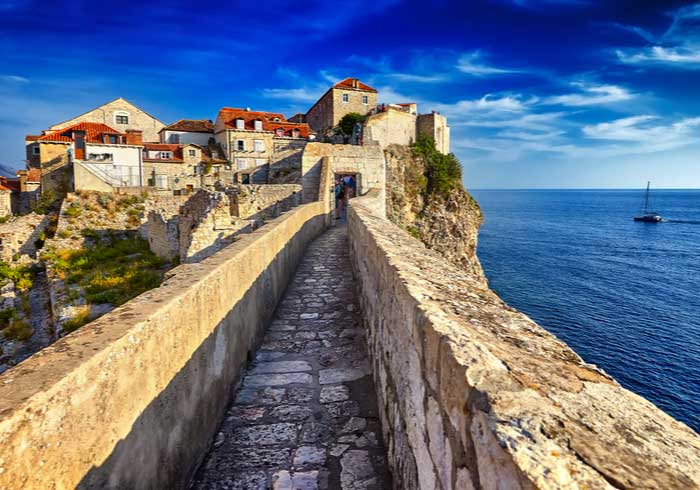 Dubrovnik walls - Holidays in Dalmatia created by Travelive