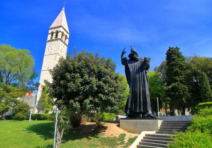 Statue of Grgur Ninski Split – Historic Croatia Package by Travelive