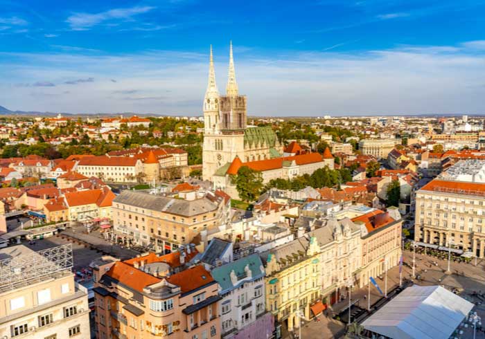 Panoramic View of Zagreb – Luxury Vacations Rovinj Zagreb, Travelive