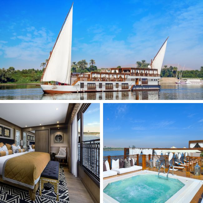 Malouka Dahabiya - Luxury Nile River Cruise, Travelive