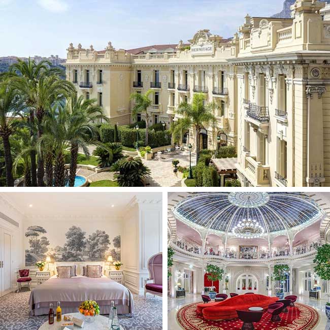 Hotel Hermitage Monte-Carlo  - French Riviera Hotels, Travelive