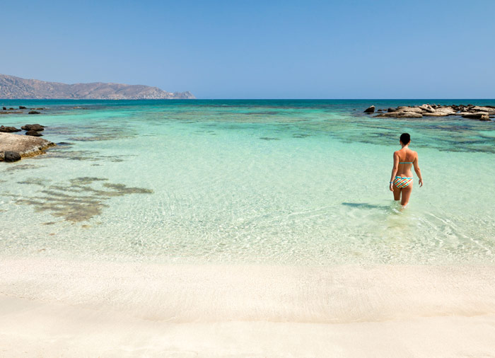 Elafonisi Beach – Crete honeymoon package created by Travelive, luxury travel agency