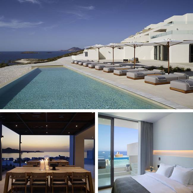 White Coast Pool Suites  - Luxury hotels Milos, Travelive