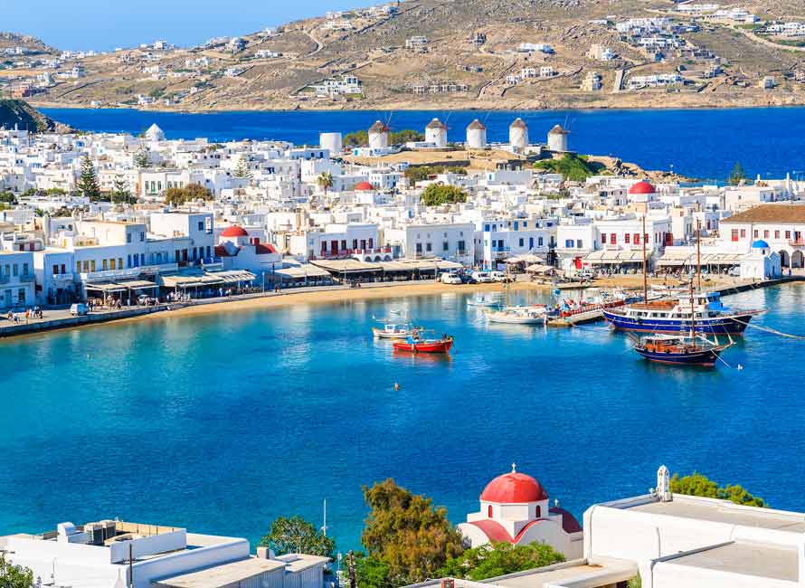 Mykonos Island – Mykonos Old Port, Top Luxury Travel Greece Destination