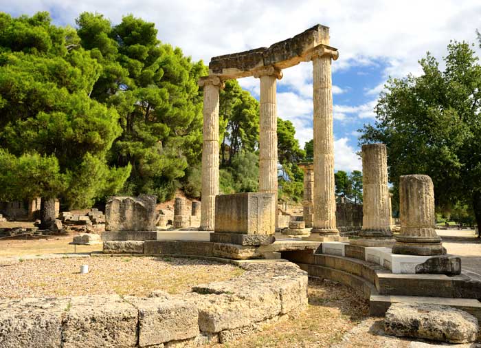 Ancient Olympia ruins - Athens to Olympia tour with Travelive, luxury travel agency
