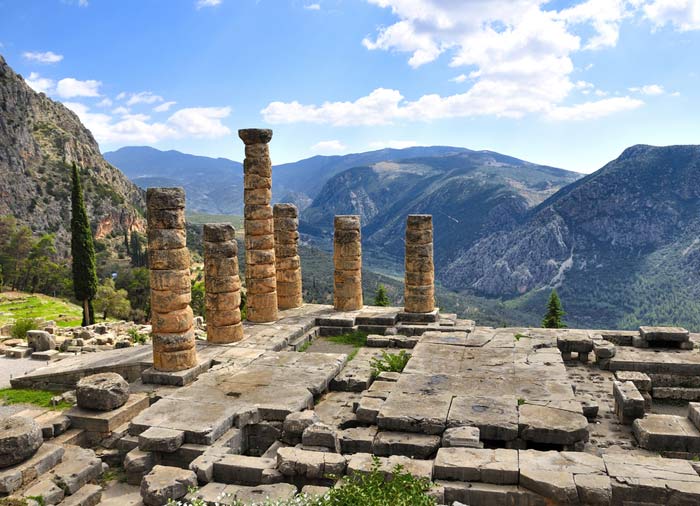 Ruins of Delphi - Athens to Delphi tour with Travelive, luxury travel agency