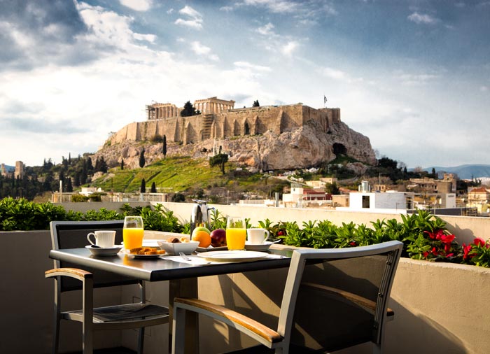 Panoramic view – Acropolis in Athens, mainland Greece holiday tours with Travelive