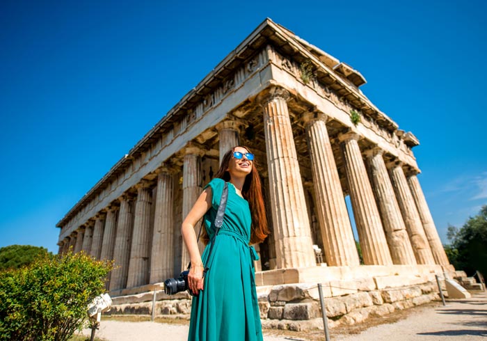 Hephaistos Temple – Athens Agora, Travel Mainland Greece holidays, luxury travel agency
