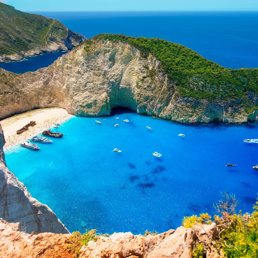 Zakynthos island – beautiful beaches, Ionian islands, Greece holiday destinations, relax with Travelive