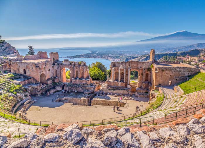 Greek Theater – Taormina, Sicily honeymoon tours with Travelive, Romantic luxury travel
