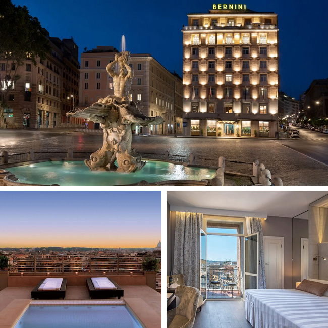 Hotel Bernini Bristol - Luxury Hotels Rome, Travelive