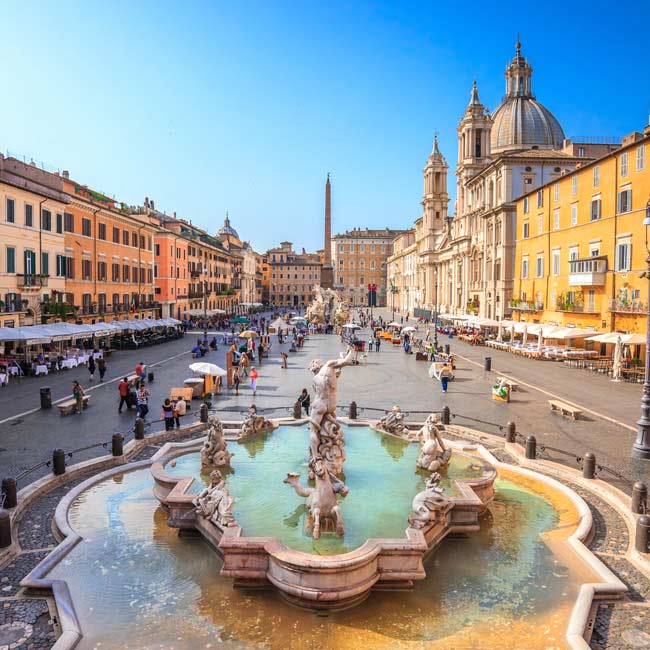 Piazza Navona – Rome, Top destinations in Italy, Travelive luxury packages