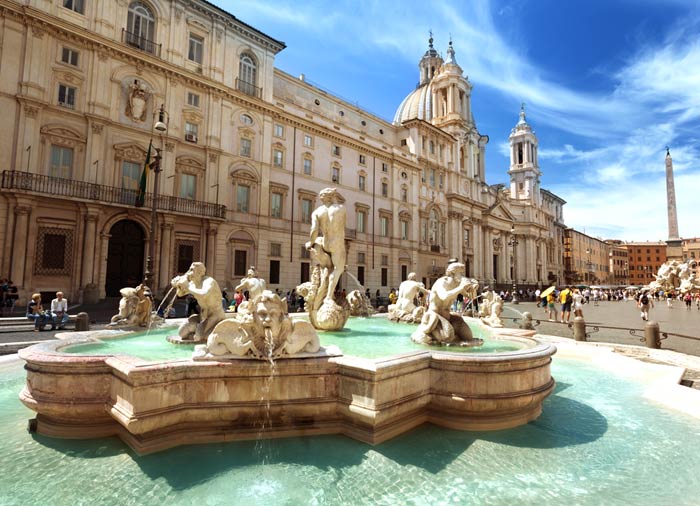 Piazza Navona – Rome Florence Venice tours with Travelive, luxury travel agency