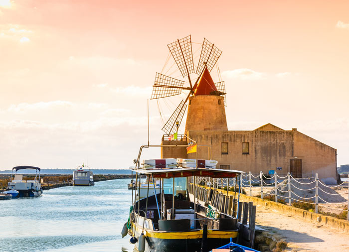 Trapani Wind Mill - Tours of Sicily, Sicily experience package with Travelive