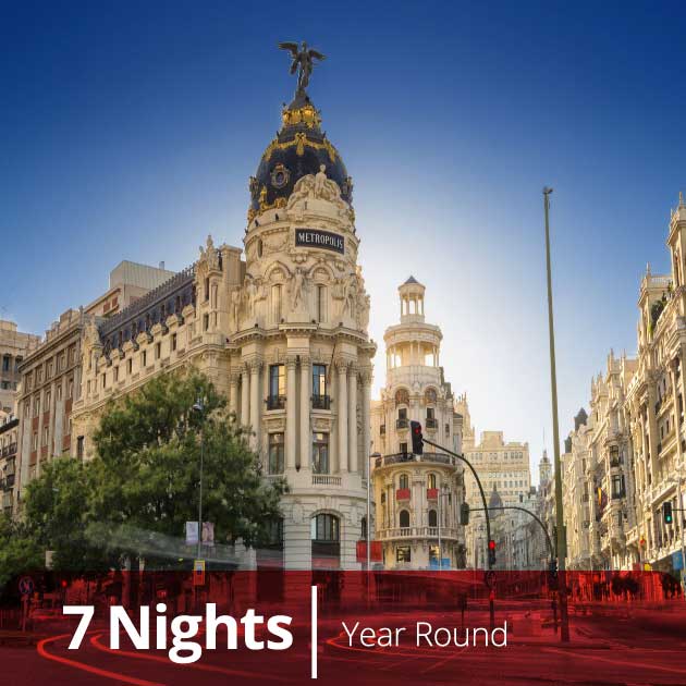 Spanish Welcome Vacation Package Madrid