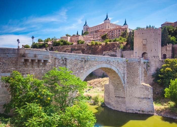 San Martin Bridge – Toledo, Spain and Portugal honeymoon with Travelive, luxury packages