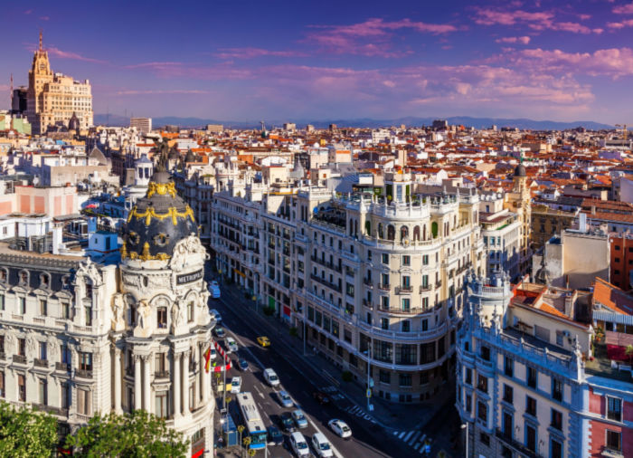 Madrid and the Canary Islands Luxury Vacation Packages Spain Travelive Madrid Skyline