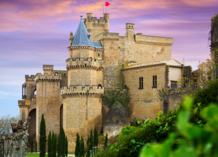 Spain Wine and Castles Olite Luxury Vacation Packages