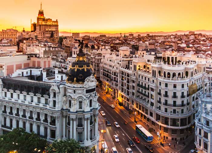 Gran Via – Madrid, Barcelona Madrid Vacations with Travelive, luxury travel agency