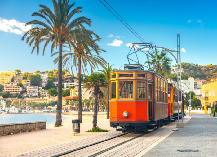 Sun and Sea of the Balearic Islands Luxury Vacation Package Travelive Soller port and historic train
