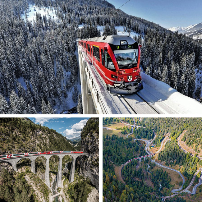 Berninia Express - Swiss Famous Premium Panoramic Trains, Travelive