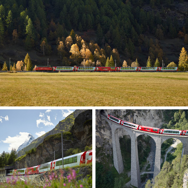 Glacier Express  - Swiss Famous Premium Panoramic Trains, Travelive
