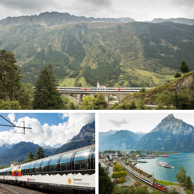 Gotthard Panorama Express   - Swiss Famous Premium Panoramic Trains, Travelive