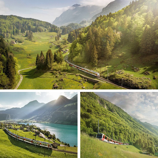Luzern-Interlaken Express   - Swiss Famous Premium Panoramic Trains, Travelive