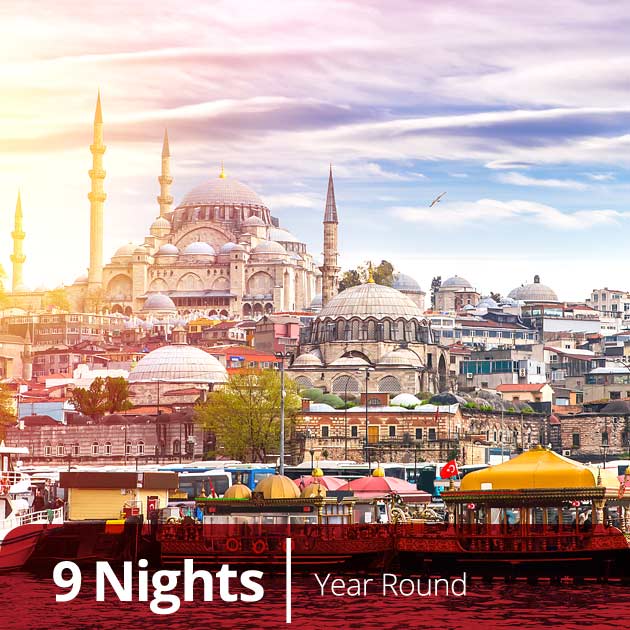Istanbul – Turkish Classics Luxury Vacation Packages with Travelive