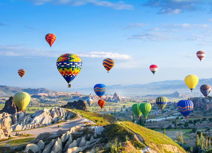 Hot Air Balloons – Cappadocia, Turkish Romance packages with Travelive, luxury travel agency